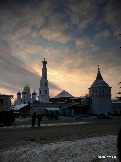 10 Зима. Угреша на закате